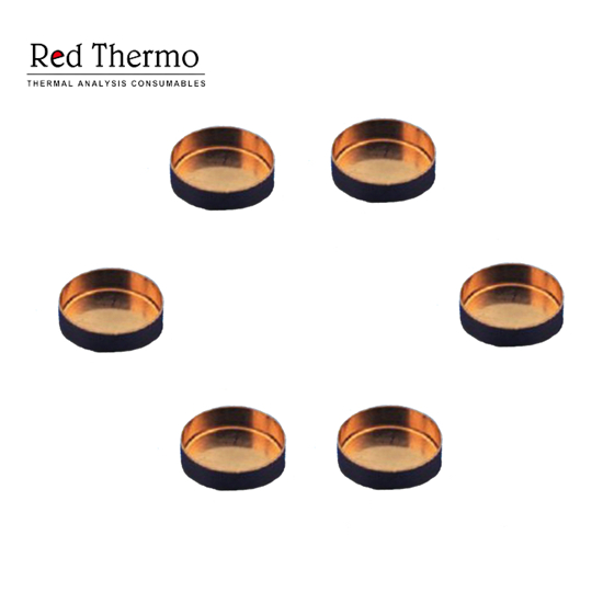 Shimadzu Copper Pans 201-58294-90 for Shimadzu  DSC-60 series, DSC-60 plus series, TGA-50 series, TGA-51 series, DTG-60 series, and DTA-50