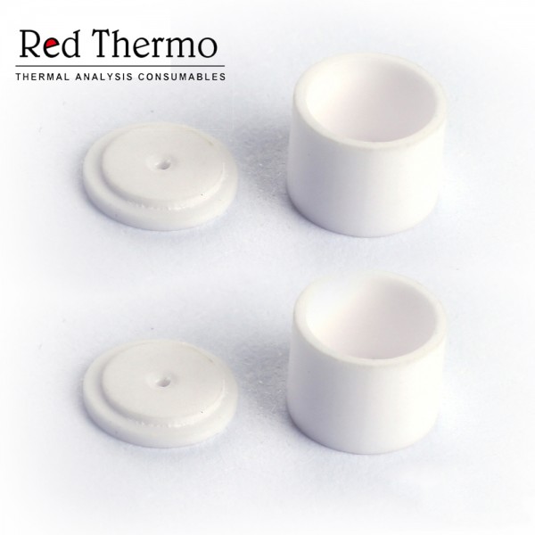 Alumina Sample Cups/Crucibles with lids OD6mm*H4mm for TA