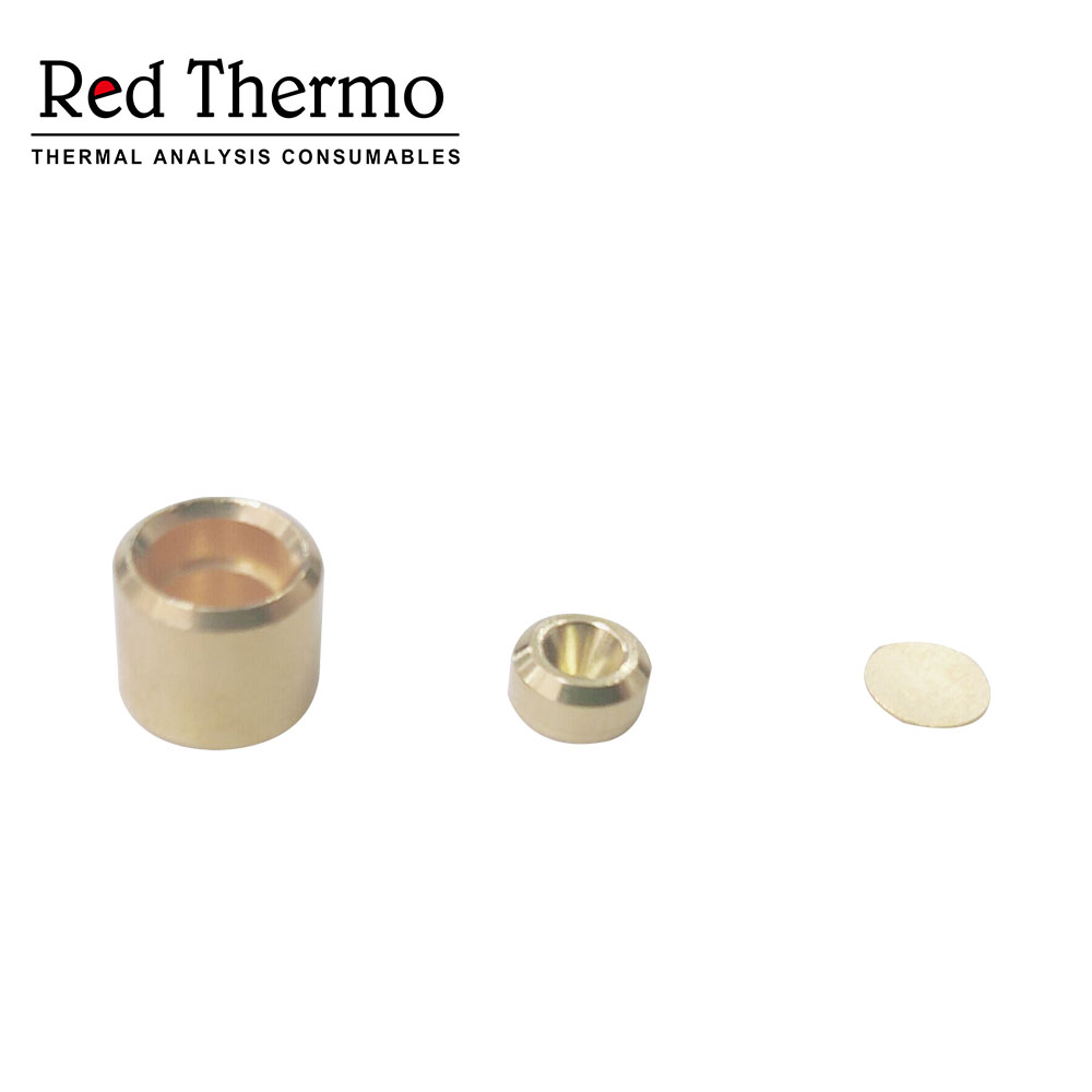 40µl Disposable High Pressure Crucible w/lid, w/seal, w/o pin, Gold Plated ME-00026731 Mettler Toledo Sample Pan