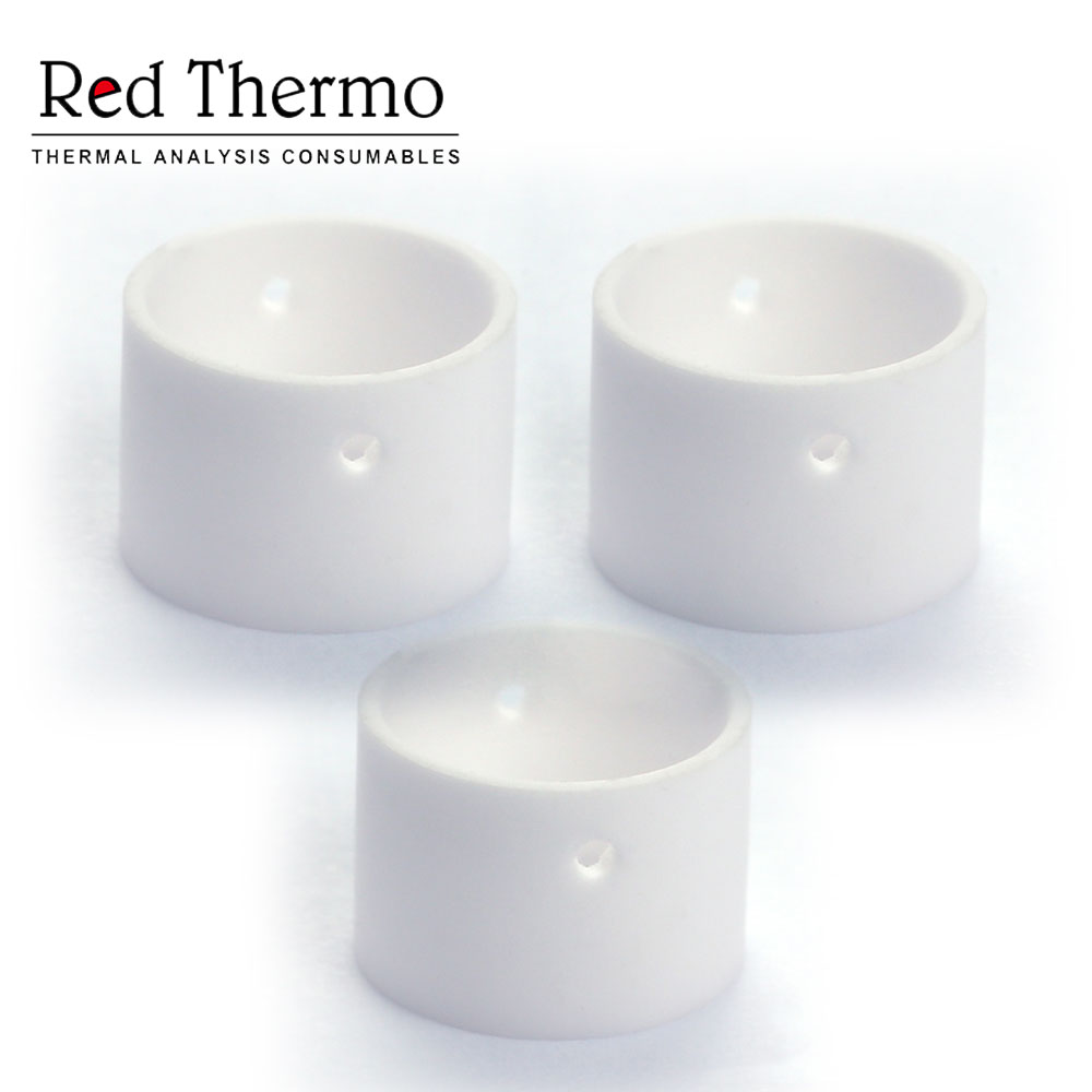 1.5mL Alumina crucible with hole Φ12×20mm for OEM