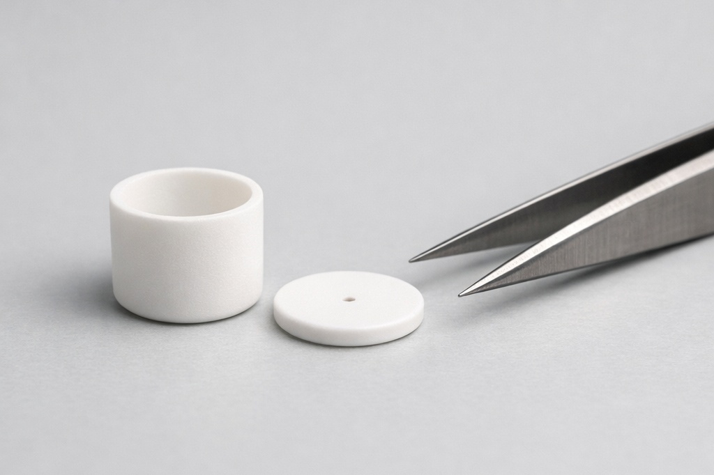 Key Technical Specifications for Sample Containers Used in Differential Thermal Analysis?