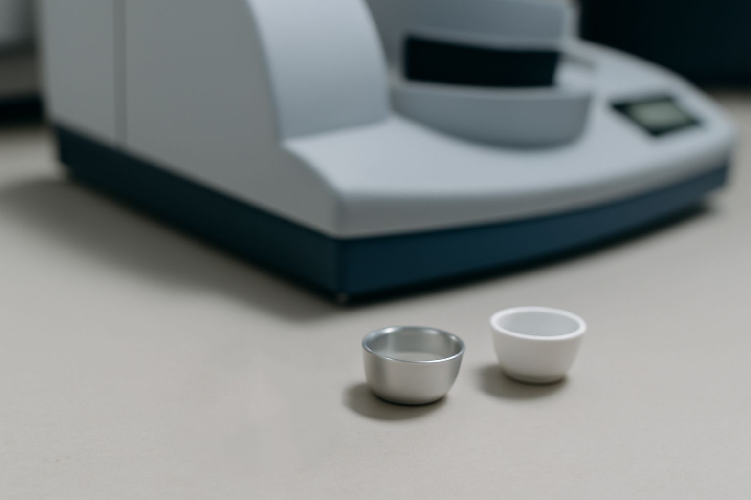 What common issues arise from incorrect DSC crucible material selection?