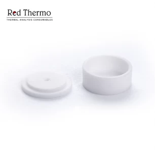 25μl Ceramic Cell 20-54321 w/Lid Shimadzu Alumina Crucible