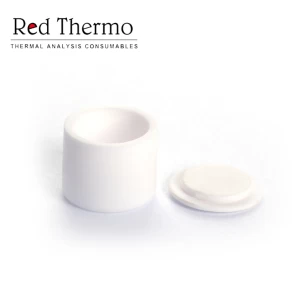 φ9mm 100μl Ceramic Sample Pan w/lid Netzsch Alumina Crucible with Cover