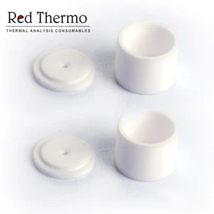 900μl Ceramic Crucible w/lid ME-51119960 Mettler Toledo