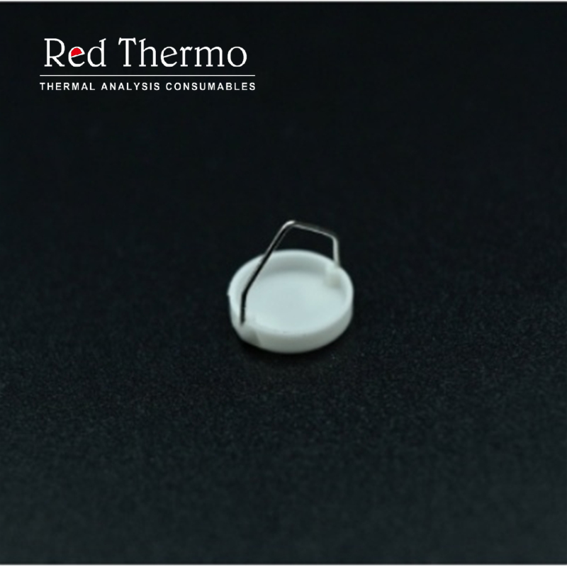 100μl Ceramic Pan with Platinum Stirrup TA 957329.903 TA Instruments Alumina Crucible