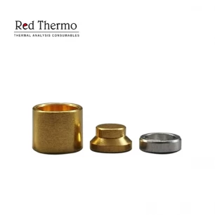 30µl Disposable High Pressure Crucible w/lid, w/seal Gold-plated Setaram