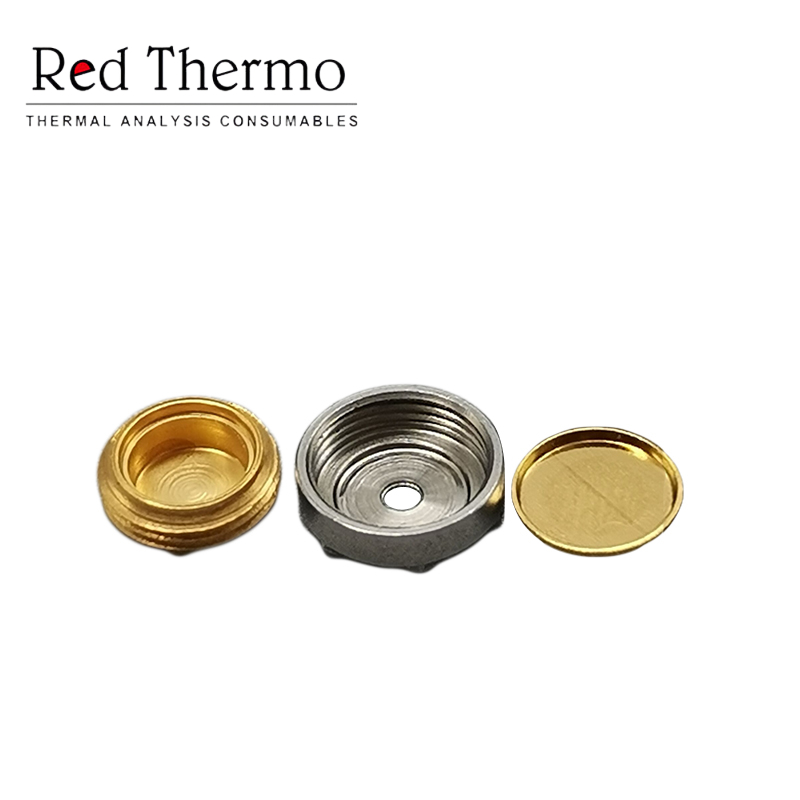 30µl Reusable High Pressure Crucible w/lid, w/seal, Gold plated ME-51140405 Mettler Toledo Sample Pan